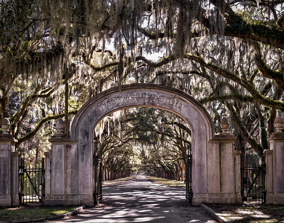 Wormsloe Gate