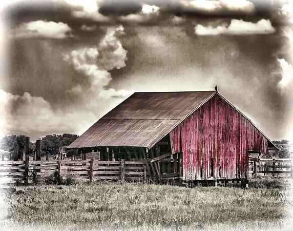 Red Hay Barn