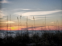 Sunset in Sea Oats