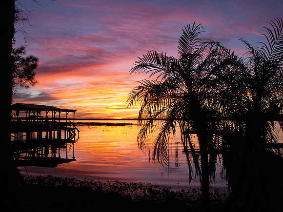 Sunset at Patty's Dock