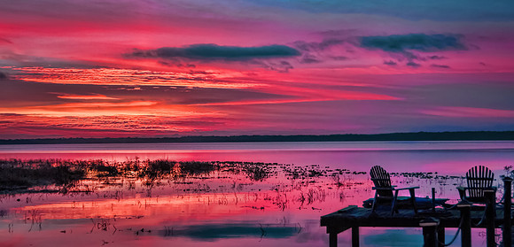 Sunset at the Dock